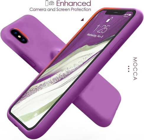 MOCCA for iPhone 11 Case with Ring Kickstand | Super Soft Microfiber Lining | Anti-Scratch Liquid Silicone Shock-Absorbing Case for iPhone 11 - Pink Sand in Saudi Arabia