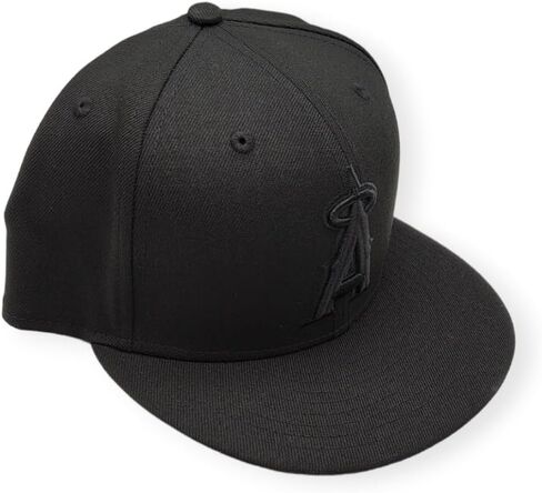 قبعة New Era 9Fifty Hat Los Angeles Dodgers Basic D سوداء على سناب باك أسود قابل للتعديل in Kuwait