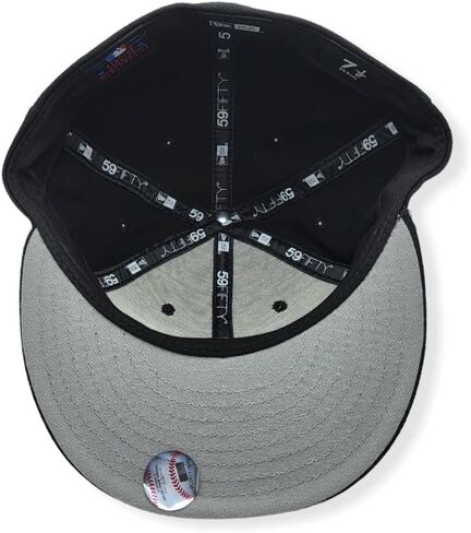 قبعة New Era 9Fifty Hat Los Angeles Dodgers Basic D سوداء على سناب باك أسود قابل للتعديل in Kuwait