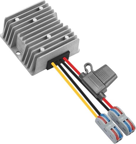 DC DC Power Boost Converter 10-22V to 24V, Voltage Converter 24V 3A 72W MAX, Power Transformer Waterproof Boost Transformer for Automotive, LED Lights, Construction Sites, Tools in Kuwait