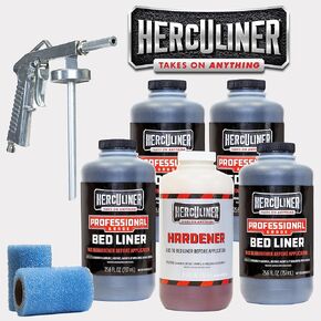 Herculiner Spray On Bed Liner Kit - Professional Grade