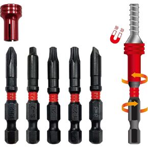 مجموعة رؤوس مفكات احترافية من 42 قطعة من BIG RED BHT-42IBS01 Torin 42-piece Professional Impact Screwdriver Bit
