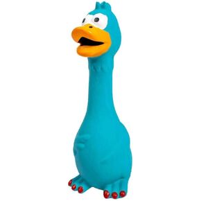 Screaming Chicken - Pet Dog Toys Rubber Screaming Chicken Squeeze Sound Toy Dog Squeaky Chew Toy (Red)