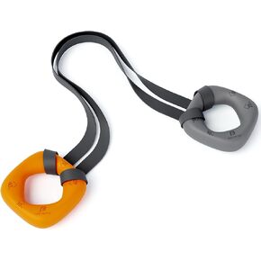 Dual Resistance Hand Grip Strengtheners, Heavy-Duty Set with Two Hand Grips and Latex Band