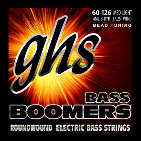 GHS Strings 4ML-B-DYB Electric Bass Boomer String Sets Nickel Plated Guitar Strings, Custom in Saudi Arabia