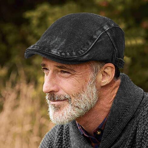 قبعة رجالي من القطن الدنيم لموزع الصحف Ivy Gatsby للقيادة والصيد قبعة أجرة in Kuwait