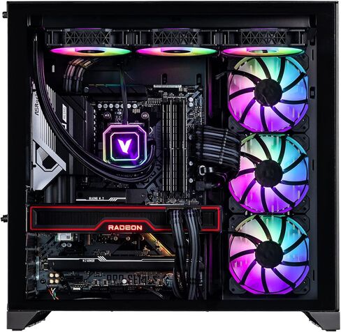 Velztorm Septex CTO Gaming Desktop PC (AMD Ryzen 7 7700X 8-Core, GeForce RTX 3070 8GB, 128GB DDR5, 2TB PCIe SSD, 360mm AIO, 1000 W PSU WiFi 6, BT 5.2, Win 11 Home) VELZ0067 in Kuwait