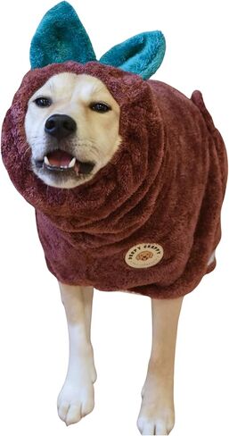 منشفة حمام فاخرة للكلاب من DERPYCHAPPY، رداء من الألياف الدقيقة الماصة للكلاب والقطط الصغيرة والمتوسطة والكبيرة جدًا، مناشف أنيقة ومريحة سريعة الجفاف للحيوانات الأليفة بعد الاستحمام أو حمام السباحة أو الشاطئ (L، وردي) in Kuwait