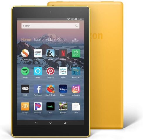 Fire HD 8 Tablet (8" HD Display, 32 GB, without Special Offers) - Black (Previous Generation - 8th) in Saudi Arabia