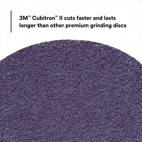 3M Cubitron II Roloc Fibre Disc, 786C, 33391, 3 in, 60+ Grit, 15 Pack, High Performance, Fast Cutting, Long Lasting | 15 Discs, Used for Automotive Grinding, Weld Blending, Deburring in Saudi Arabia