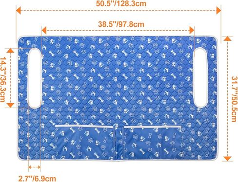 أغطية مقاعد عربة الجولف، بطانية منشفة عالمية لمقعد عربة الجولف مع 4 جيوب أمامية وقاعدة مضادة للانزلاق تناسب EZGO، Yamaha، Club Car والمزيد من عربات الجولف بمقعدين، رمادي in Kuwait