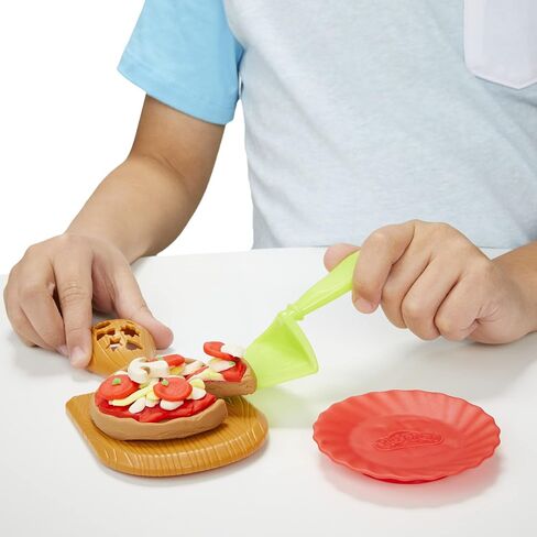 Play-Doh Kitchen Creations Pizza Oven Playset, Play Food Toy for Kids 3 Years and Up, 6 Cans of Modeling Compound, 8 Accessories, Non-Toxic in Saudi Arabia