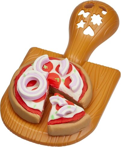 Play-Doh Kitchen Creations Pizza Oven Playset, Play Food Toy for Kids 3 Years and Up, 6 Cans of Modeling Compound, 8 Accessories, Non-Toxic in Saudi Arabia