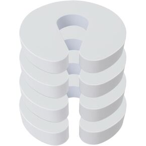 Door Pinch Guard and Door Slam Stopper 4pcs. Use Safety Door Guard Made of Soft Foam to Keep Door Open. Serves As a Door Protector for Kids