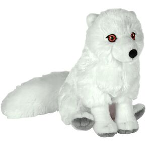 Wild Republic Cuddlekins Eco Arctic Fox, Stuffed Animal, 12 Inches, Plush Toy, Fill is Spun Recycled Water Bottles, Eco Friendly