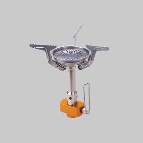 Mini Propane Camping Gas Stoves Wind Resistent Jet Burner Backpacking Stove Ultralight Foldable Outdoor Cooking Gear Idear for Trekking Hiking Mountaineering