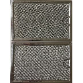MAYITOP WB06X10309 Microwave Grease Filter - 2 Pack For GE Microwave-Aftermarket Replacement WB06X10359 ( Size 7.6'' X 5.1'')