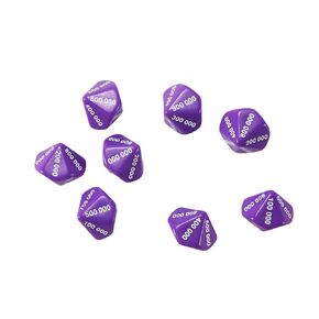 Place Value Dice, Hundred Thousands