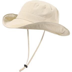 Waterproof Bucket Hats for Women Men UPF 50+ Floppy Cowboy Rain Hat Foldable Brim Boonie Sun Hats for Hiking Fishing Beach
