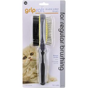 فرشاة القطط ذات الوجهين GripSoft من شركة JW Pet