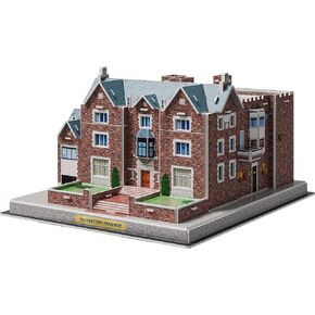 Kinder Crafts 3D Puzzle - 770 Eastern Parkway, Headquarters of The Chabad-Lubavitch, Historic Synagogue, Judaica Toys, Educational Activity – for Kids and Adults, with Accompanying Booklet