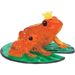 BePuzzled, Frog Original 3D Crystal Puzzle, Collect Them All, for Puzzlers Ages 12 and Up