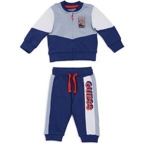 GUESS baby-boys French Terry Full Zip 2 Piece SetPlaywear sets