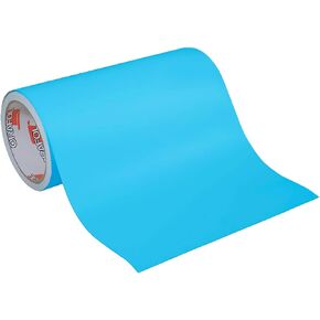 ORACAL Oramask 813 Low-Tack Adhesive Light Blue Stencil Vinyl 12 Inch by 24 Inch Rolls (1 Roll Pack)