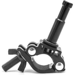 PHOCUS Coupler Clamp with 5/8" Stud, Photography Clamps for Round Tube to Support Video Light Studio LED Ring Light (Clamp Range: 30-35mm)