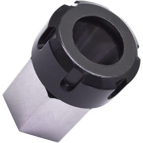 TINVHY ER-32 Hex Collet Block Chuck Holder for CNC Lathe Engraving Machine