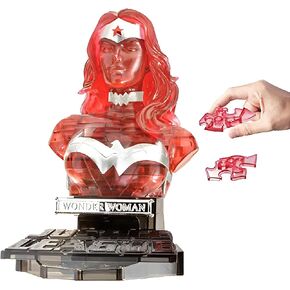 Eaglemoss DC Wonder Woman 72 Piece 3D Jigsaw Puzzle | Crystal Color