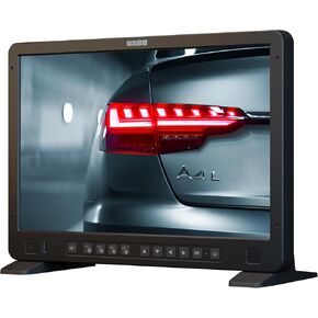 osee Megamon 15 15.4inch Upgrade 1000 Nits High Bright HDR Pro Studio Director Monitor Kit for Field Production with 3G SDI in and Out Battery Plate Cstand Carrying Case Cheese Plate