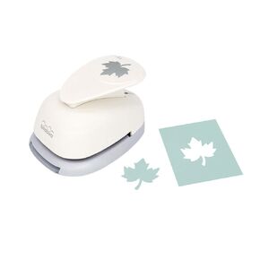 Bira Craft 1.5 inch Maple Leaf Lever Action Craft Punch, Autumn Punch, Halloween Punch, for Paper Crafting Scrapbooking