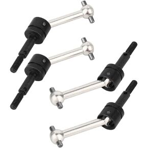 4pcs Metal Universal Drive Shaft Dogbone Joint Driveshaft CVD 53792 for Tamiya TT01 TT02 TT01D TT01E TT02B TA04 1/10 RC Racing Car Upgrades Parts (TT02B-123)