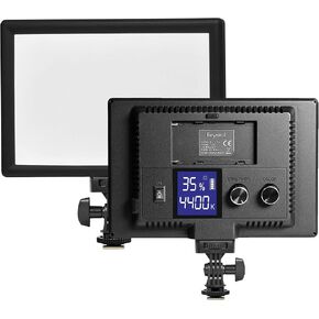 15 واط 8.9 بوصة LED ضوء فيديو ناعم، ملء ضوء تيار أضواء الاستوديو ملء الضوء، عكس الضوء 3200-5600K ضوء كاميرا ثنائي اللون لكاميرا DSLR وإضاءة تصوير الفيديو المباشر على YouTube وins. in Kuwait