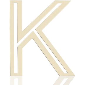 Wooden Letters 12 Inch,1/5 Inch Thick Large Wood Letter M Cutouts Unfinished Wooden Alphabet Letters for Wall Decor Crafts DIY Painting Birthday Party Nursery Holiday Big Home Decorations