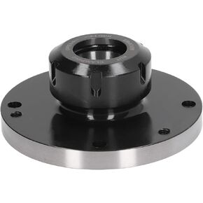 125mm Diameter Collet Chuck 7 Holes Carbon Steel Compact Lathe Tight Tolerance Tool for CNC Milling Lathe Tool