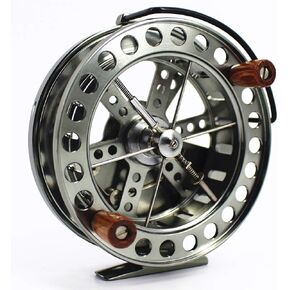 4 1/2" Centre PIN Reel Float Reel Steelhead Fishing COARSE Trotting CENTERPIN 114MM CNC Machine Cut Aluminum