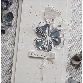 Scrapbooking Die-Cuts, Layer Frame Net Set Metal Cutting Dies for Card Making, Paper Craft Template, Background Embossing Stencils, DIY Album Décor (Banner Combination-10.3x9cm) in Saudi Arabia