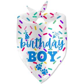 Birthday Boy Dog Birthday Bandanas for Dog Photo Prop Pet Happy Birthday Party Dog Birthday Accessories Pet Birthday Decorations