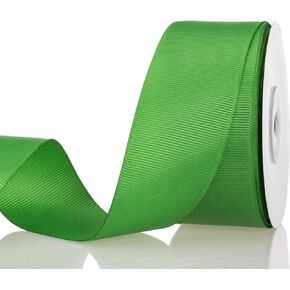 ATRBB 25 Yards 1 1/2 Inch Solid Grosgrain Ribbon Roll for Gift Wrapping DIY Hair Accessories (Black)