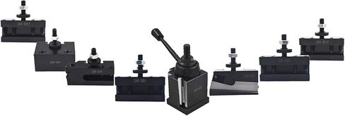 مجموعة أدوات التغيير السريع من نوع إسفين TINVHY BXA 250-222، عمود أدوات لمخرطة صغيرة سوينغ 10-15 حامل أدوات مخرطة CNC (8 عبوات) in Kuwait