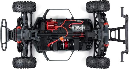 ARRMA 1/10 SENTON 4X4 V3 MEGA 550 Brushed Short Course RC Truck RTR (Transmitter, Receiver, NiMH Battery and Charger Included), Red, ARA4203V3T1 in Saudi Arabia