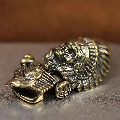 40MAX سوار باراكورد بإبزيم جمجمة نحاسية | مثالية لسوار النجاة التكتيكي باراكورد DIY مصنوعات باراكورد والمزيد in Kuwait