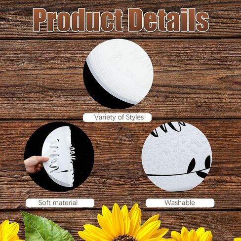 Kigley 16 Pcs Welcome Stencils for Painting on Wood 12" Large Hello Summer Themed Stencil Round Welcome Letters Stencils Templates Farmhouse Paint Stencil for Wood Door Hanger Sign Reusable(Welcome) in Saudi Arabia