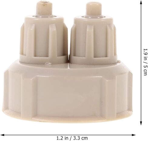 POPETPOP Co2 غطاء زجاجة CO2 DIY غطاء زجاجة مفاعل، حوض السمك مولد CO2 DIY غطاء زجاجة CO2 سريع DIY مجموعة أدوات مولد موزع الهواء 4 قطع DIY ملحقات Co2 in Saudi Arabia
