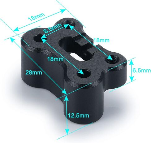حامل مؤازر توجيه RC-Hub لسيارة زاحفة RC محورية 1/6 SCX6 AXI05000 RC (A) in Saudi Arabia