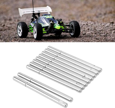 عمود محرك طراز RC، 10 قطع من الفولاذ المقاوم للصدأ 4 مم RC RC استبدال أعمدة محرك بدون فرشاة لنماذج الطائرات وقوارب السيارات RC in Saudi Arabia