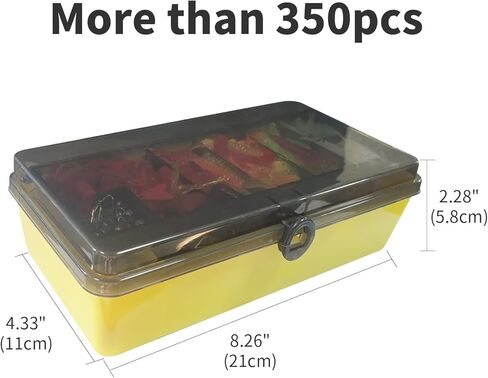 طقم طعوم صيد 400 قطعة. خطافات صيد السمك الكبيرة للمياه العذبة. تحتوي طُعم الصيد وطُعم الصيد على طُعم مرفقي وديدان بلاستيكية وخطافات صيد ورقصات وزردية صيد متعددة الاستخدامات والمزيد. in Kuwait