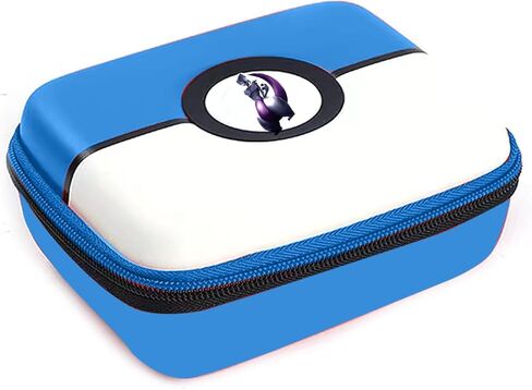 حقيبة حمل ESSAGER لبطاقات التداول PTCG، صندوق تخزين البطاقات، صندوق تخزين ذو غلاف صلب، يناسب بطاقات MTG السحرية وPTCG، تحمل أكثر من 400 بطاقة 1 in Kuwait